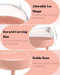 Pawfly Hamster Sand Bath Container, Hamster Sand Bath Box, Hamster Bathtub, Hamster Bathroom, Hamster Toilet, Plastic Du
