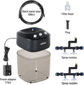 Reptile Mister Fogger, 2.2L Solo Adjustable Starter Mister for Reptile Terrariums, Programmable Misting System with High