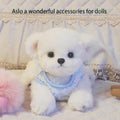 ANIAC 3PCS Extra Small Dog Clothes Girl Boy XXXS Dogs Sweater for Chihuahua Yorkie Teacup Warm Fleece Newborn Puppy Sweatshirt Vest Winter Cat Kitten Outfit (Bee 3S -Chest 8.6")