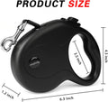 enrgticdg 16Ft Retractable Dog Leash,Light Weight Leash for Small to Medium Dogs/Cats Up to 50lbs,Stainless Steel Spring