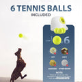 ALL FOR PAWS Automatic Dog Ball Launcher for Medium to Large Dogs, Interactive Tennis Ball Thrower, Rechargeable Dog Toy