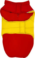 Pets First Kansas City Chiefs Puffer Vest, Small, Waterproof Dog Coat, NFL Licensed Pet Warming Sports Jacket