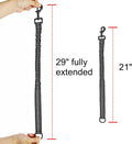Bungee Dog Leash Extender, 21" Shock Absorbing Leash Extension