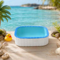 1 Pack Hermit Crab Climbing Toy Small Bathtub Water Basin Food Bowl for Hermit Crab Small Reptiles
