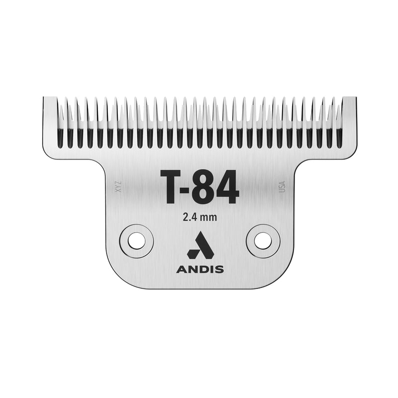 Andis 21641 UltraEdge Detachable Blade Size T-84 – Carbon Steel Pet Clipper Blade, 3/32