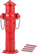 24"H Metal Fire Hydrant for Dogs to Pee On, Vintage M & L Fire Hydrant Post