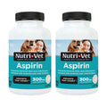 Nutri-Vet Aspirin Chewables for Large Dogs, 75 Count, Pack of 2