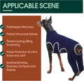 Kuoser Dog Surgery Recovery Suit, Professional Dog Surgical Suit for Back Legs, Soft Dogs Recovery Sleeve to Prevent Lic