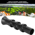 Aquarium Duck Flat Nozzle, Fish Water Outlet Nozzle Water Outlet Return Pipe Plumbing Fitting for Aquarium 32MM