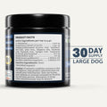 Four Leaf Rover Gut Guard - Dog Probiotics, Prebiotics, and Organic Herbs for Gut Health and Immune Support - Veterinarian Formulated - 30 Day Large Dog Supply