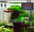 IS Icstation Digital Thermometer, Car Auto Temperature Gauge Sensor, DC 4-28V Fahrenheit Dual Display, Monitor with 2 NT