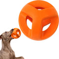 Fida Natural Rubber Dog Balls for Aggressive Chewers, Durable Dog Chew Toys for Large Dogs, Interactive Fetch & Tug of W