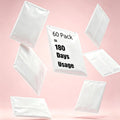 Cat Litter Box Liners for PetSnowy SNOW+ Cat Litter Box, 60 PCS Self-Sealing Waste Drawer Bags for Automatic cat Litter Box (60 Pcs)