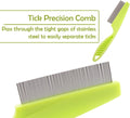 10 Pcs Pet Tick Remover Tool, Stainless Steel Tick Remover Tick Plastics Remover for Cats and Dogs, Pet Tools, Silver, G