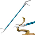 60" Snake Tongs, Professional Aluminum Alloy Standard Reptile Grabber Reacher