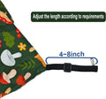 Straps are Adjustable Sugar Glider Pouch Hammock Bed Bedding, Sugar Glider Cage Accessories Toys for Rat, 3-Layer Hammoc