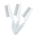 Cionyce Flea Comb for Dogs and Cats, Metal Pet Lice Comb Fine Tooth Grooming Tool for Remove Anti Fleas and Flea Eggs(3pcs White)