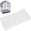 BSBMIEQM Universal Bird Cage Seed Catcher,Seed Catcher Guard Net Cover,Parrot Nylon Mesh Net Cover,Soft Airy Cage Net Stretchy Skirt for Round Square Cages