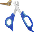 BOXOB Bearded Dragon Nail Clippers, Stainless Steel Pet Animal Lizard Cat Dog Toe Nail Scissors Trimmer Professional Rep