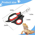 Bearded Dragon Nail Clippers with Precise Angled Edges