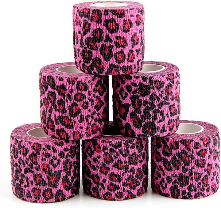 Pet First Aid Tape Waterproof Self Adherent Cohesive Bandage for Dogs Cats Horses Breathable Non-Woven Elastic Self Adhe