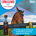 EQyss Crib Guard Horse Anti-Chewing Gel with Brush Applicator - Stops Cribbing & Gnawing, Non-irritating, Safe for All S