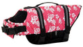 ChezAbbey Dog Life Jacket Adjustable Dog Lifevest Swimsuit Safety Vest Apparel Lifesaver Coat S