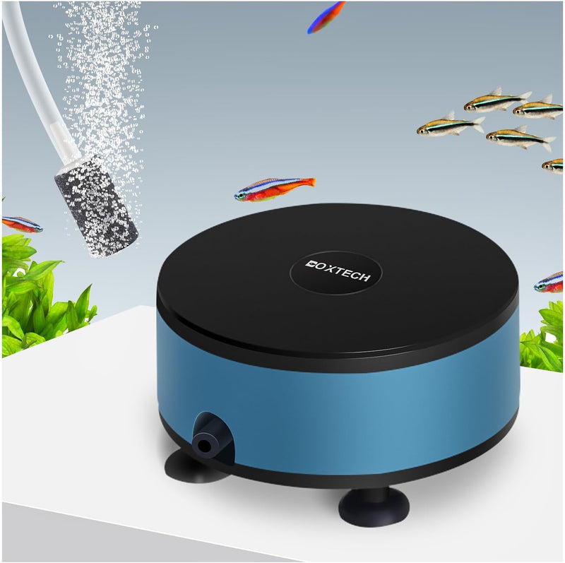 UPETTOOLS Mini USB Aquarium Air Pump, Quiet Fish Tank Oxygen Pump(1.5-7Gal)