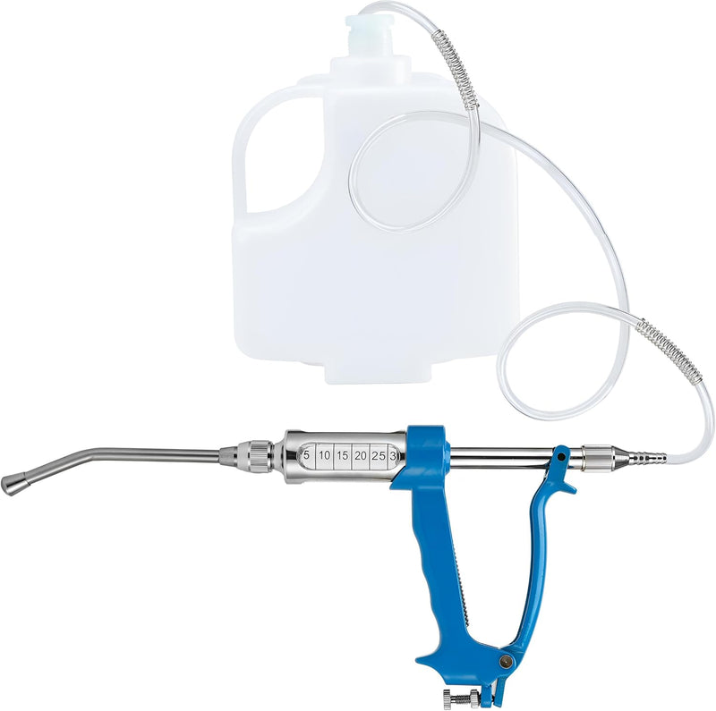 30ml Adjustable Livestock Drench Gun for Goats, Sheep & Cattle