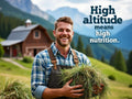 Blue Mountain Hay High Altitude Hay Pellets, Quick Soak Feed, Orchard, 40lb