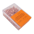 250Pcs Copper Plated Horseshoe Nails for Proof Equestrian Care with Storage Box | 45mm E3 (45mm E3)