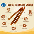 N-Bone Puppy Teething Sticks Pumpkin Flavor, 3.74-oz Bag