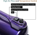 High Velocity Professional Dog Pet Grooming Hair Drying Force Dryer Blower 5.0HP (Super Cyclone) SHD-2600P (Purple)