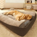 MRFLUFFYFRIEND™ Calming Dog Cushion Bed – Orthopedic Plush Dog Pillow for Small, Medium & Large Dogs, Washable Soft Dog 
