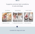 VETIFIED Chlorexhidine Spray for Dogs | Veterinary Strength Anti Itch for Dogs for Hot Spots, Rashes & Itchy Paws 8 fl oz (+ 30 Day Vet Access) | NDC 86247-002-08