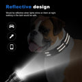 Reflective Martingale Dog Collars. Dog Collar with Quick Release Buckle. Adjustable Soft Padded Breathable Nylon Pet Col