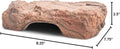 Fluker's Reptile Rock Cave with Basking Area, Natural Looking Rock Cave for All Reptiles, Amphibians and Arachnids