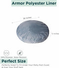 Molly Mutt Dog Bed Liner, Water-Resistant Liner, Washable, 36"x5"