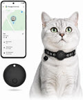 Pet Tracker,GPS Collar for Cats (Android Only) Smart tag,Waterproof Compatible with Google Find My,Advanced Tracking Sol