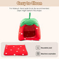 Avont 2 Pack Guinea Pig Tunnel & Hideout, Small Animal Bed