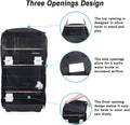 SYOOY Bird Cage Cover Good Night Birdcage Cover Universal Blackout Bird Parrot Cage Cover Durable Washable for Parakeets Lovebirds Budgies Macaw Conure Square Cages - Black