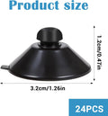 24PCS Fish Tank Suction Cups, Rubber Aquarium Suction Cups