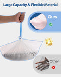 50 Count 26"x11.8" Self-Cleaning Cat Litter Box Bags for Cumrige Fumoi Fsitego Paruuntys Litter box, Pre-Seperated Automatic Litter Box Replacement Drawstring Heavy Duty，10-12 Gallons of Capacity