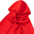 Dog Little Red Riding Hood Costume Halloween Christmas Dress with Cloak