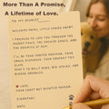Dog Welcome Gift Box – New Puppy Starter Kit with Promise Card, Frame, Toys, Double‑Sided Bowl & Brush in Woven Basket –