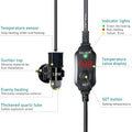 USB 10W Mini Submersible Aquarium Heater Adjustable Fish Tank Heater