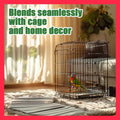 HA SHI Large Bird Cage Liners, 31 x 21.5 in, 120 Ink-Free Newsprint Sheets