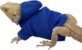 Lizards Clothes for Bearded Dragon - Handmade Cotton Hoodies Warm Sweater Coat Reptiles Apparel Costume Skin Protection 