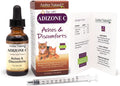 Amber NaturalZ Adizone C Herbal Supplement for Cats | Supports Healthy Inflammatory Response, Occasional Discomfort, and Normal Joint Function | Natural Aid for Active and Aging Felines 1oz