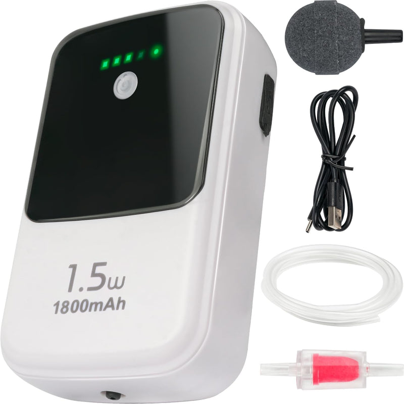 Ghosthorn Rechargeable Aerator Portable Fish Bait Bucket Aquarium Air Pump